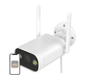 MOES WCM-JD-T1 / IP-Kamera für den Außenbereich / 3 MP / WLAN / IP65 / microSD