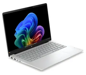 HP OmniBook 5 14-hm0071ncx silber / Notebook / 14" 3K OLED / AMD RYZEN AI 5 330 / 16GB / 512GB SSD / W11 Pro