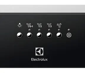 Electrolux CFG526R schwarz / Kaminhaube / 60 cm / 600 m/h / 60 dB / Hob2Hood / Klasse C