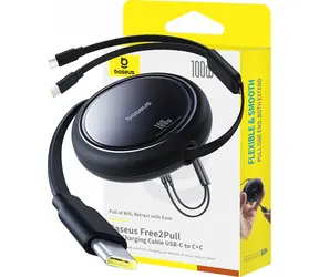 Baseus USB-C-Kabel - 2x USB-C schwarz / Kabel / 1 m