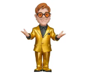 Minix Sammelfigur Elton John im goldenen Anzug / Musik