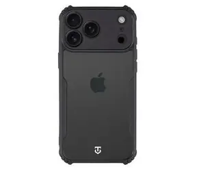 Tactical Quantum Stealth Hülle für Apple iPhone 18 Pro Max, transparent/schwarz / Hülle