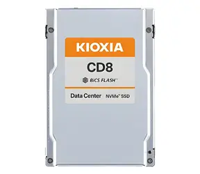 KIOXIA CD8-V 800 GB / SSD / 2,5" PCIe 4.0 x4 / TLC / R: 7200 MB/s / Schreibgeschwindigkeit: 1800 MB/s / 5 Jahre