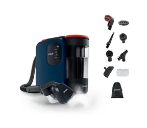 Polti StainOver PET SC40 weiß / Dampfreiniger und Dampfgerät / Dampf + Saugen / 4 Reinigungsmodi