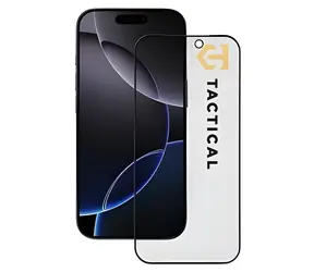 Tactical Glass Shield Privacy Stealth 5D für Apple iPhone 18 Pro, schwarz / Schutzglas