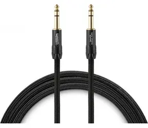 Warm Audio PREM-TRS-6 schwarz / Audiokabel / TRS 6,35 mm (MM) / Verbindungskabel / 1,8 m