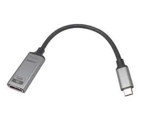 PremiumCord USB-C auf HDMI Adapter, Aluminium, 20 cm / Adapter / 8K 60Hz / 4K 144Hz