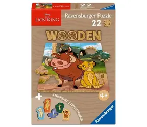 Ravensburger Holzpuzzle Disney: Der König der Löwen / 22 Teile / ab 4 Jahren