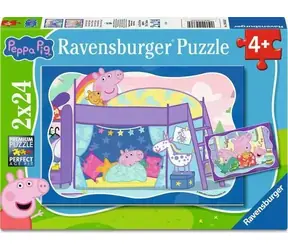 Ravensburger Puzzle Peppa Pig / 2x24 Teile / ab 4 Jahren