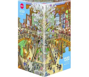HEYE Puzzle-Bibliothek / 1500 Teile / 80 × 60 cm