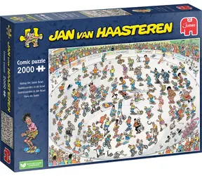 JUMBO-Puzzle JvH Rennstrecke / 2000 Teile / ab 12 Jahren