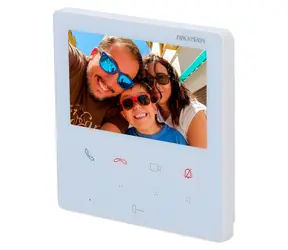 HIKVISION DS-KH6110-WE1 weiß / IP-Heimmonitor / 4,3 Zoll / Touchscreen / WLAN / PoE