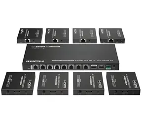 PremiumCord HDMI 1-8 Splitter + Extender / Splitter und Extender / CAT6/6a/7 / UHD 4K 60Hz / bis zu 70 m