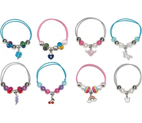 JANOD Kreatives Armband-Set zum Wohlfühlen / Armband-Bastelset / Perlen, Anhänger / 8 Armbänder
