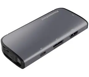 PremiumCord MST Adapter USB-C auf HDMI + VGA + DP + PD / Adapter / HDMI 1.4 / DisplayPort 1.2 / PD 3.0