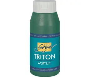 Kreul Triton SOLO GOYA Dunkelgrün / Acrylfarbe / 750 ml / wasserbasiert