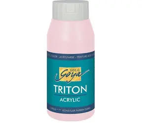 Kreul Triton SOLO GOYA Hellrosa / Acrylfarbe / 750 ml / wasserbasiert