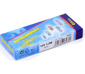 Compass B8.5d 12V 1.2W / Autolampe / UV-Filter / 10 Stück pro Packung