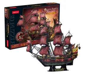 Puzzle 3D Queen Anne's Revenge - Jubiläumsausgabe / Puzzle 3D