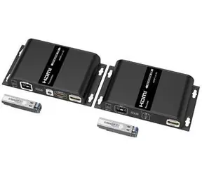 PremiumCord Optischer HDMI-Extender / Extender / über IP-Netzwerk / Full HD 1080p / max. 40 km