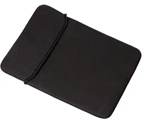 eSTUFF 12,5"-Hülle, schwarz / Tasche für Laptops bis 12,5" / Neopren / Wasserdicht