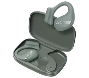 JVC HA-NP50T-G grün / Kabellose Kopfhörer / Offenes Ohr / Bluetooth 5.3 / Akkulaufzeit 9,5 Stunden / Schnellladefunktion