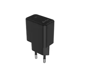 eSTUFF USB-C PD 20W schwarz / Ladegerät / 1x USB-C / 20 W / 100-240 V