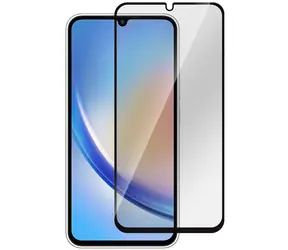eSTUFF Samsung Galaxy A34 / Schutzglas / Gehärtetes Glas / Vollflächig klebend