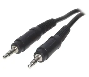 SCONN AUX-Kabel, 3,5-mm-Klinkenstecker (M) - 3,5-mm-Klinkenstecker (M) / Audiokabel / 0,5 m