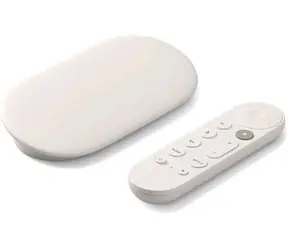 Google TV Streamer 4K Porzellan / Multimedia-Center / 4K HDR / WLAN / Bluetooth / USB-C