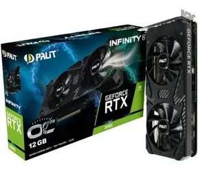 Palit GeForce RTX 3060 Infinity 2 OC 12GB / Grafikkarte / 12GB GDDR6