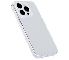 eSTUFF INFINITE VIENNA transparente Schutzhülle / Apple iPhone 15 Pro Max / Recyceltes TPU (GRS)