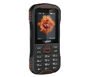 Gigaset GLX8 PLUS schwarz-orange / Mobiltelefon / 4G