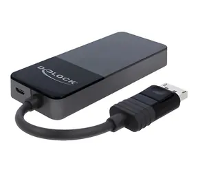 DeLock DisplayPort 1.4 > 3x HDMI MST / Hub / 4K 60 Hz / HDR / HDCP 2.2