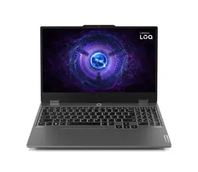 Lenovo LOQ 15IRX10 grau / Notebook / 15,6" FHD / Intel Core i7-13645HX / 16 GB RAM / 512 GB SSD / RTX 5050 8 GB / Ohne Betriebssystem