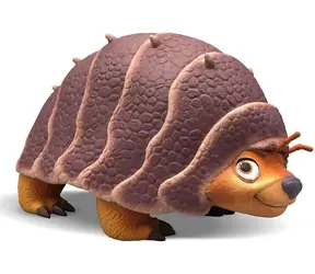 BULLYLAND Sammelfigur Tuk Tuk Gürteltier / Raya und der Drache / Disney Lizenz / 10,2 cm / ab 3 Jahren