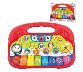 PLAYGO Keyboard Tierorchester / Musikinstrument / Töne und Rhythmen / 2 AAA-Batterien / ab 3 Jahren