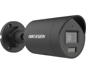 HIKVISION DS-2CD2046G2H-IU (2,8 mm) (EF) schwarz / IP-Kamera / Bullet / 4 MP / AcuSense / IR 40 m / Mikrofon / IP67