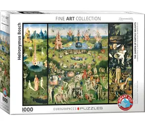 EUROGRAPHICS Puzzle „Garten der Lüste“ / 1000 Teile / 67,63 x 48,89 cm