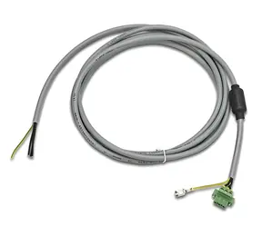 Datalogic Stromkabel DC 3-polig grau / Stromkabel / 2,9 m / für Datalogic Rhino II