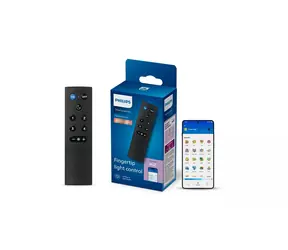 Philips WiZ schwarz / Fernbedienung / Reichweite 15 m / 2 AAA-Batterien enthalten