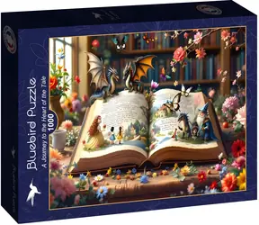 BlueBird Puzzle: Reise zum Herzen der Geschichte / 1000 Teile / 69 x 47,8 cm