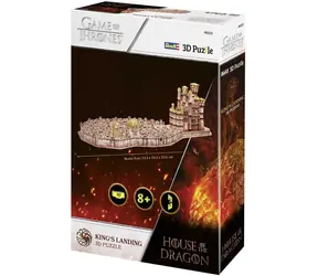 Revell 3D-Puzzle „Das Haus des Drachen: Königsmund“ / 262 Teile / 73,2 x 22,6 x 33,3 cm