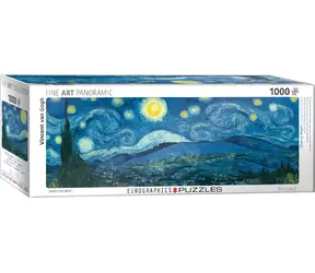 EUROGRAPHICS Panoramapuzzle Sternennacht / 1000 Teile / 99 x 33 cm