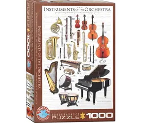 EUROGRAPHICS Puzzle Orchesterinstrumente / 1000 Teile / 48,89 x 67,63 cm
