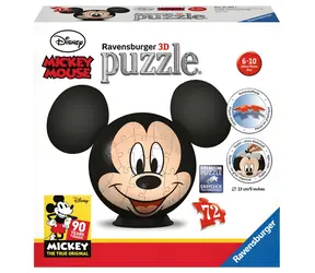 Ravensburger Puzzle-Ball Mickey Mouse / 72 Teile / ab 6 Jahren