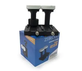 Zircon Monoblok Twin M-0243 / LNB-Konverter / Für 2 Satelliten / SkyLink / DiSEqC 1.0 / Slim
