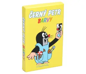 WIKY Kartenspiel Schwarzer Peter Maulwurf - Farben / 31 Karten / ab 3 Jahren
