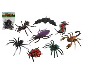TEDDIES Insektenfiguren / 8 Stück / 7-12 cm / ab 3 Jahren