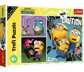 Trefl Puzzle Minions, 160 Teile / 41 x 27,5 cm / ab 6 Jahren